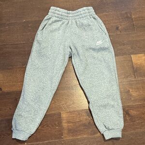 Nike Kids Heather Gray Joggers